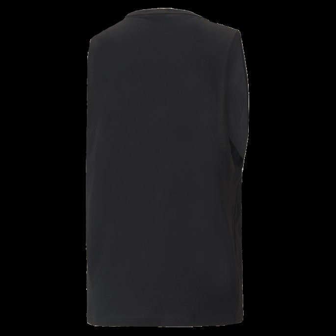 Essentials Logo Cut Off Dametopp Svart Puma På Salg
