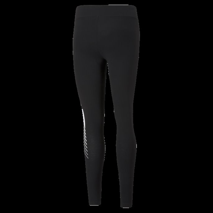 Essentials Grafisk Dameleggings Puma På Tilbud Svart