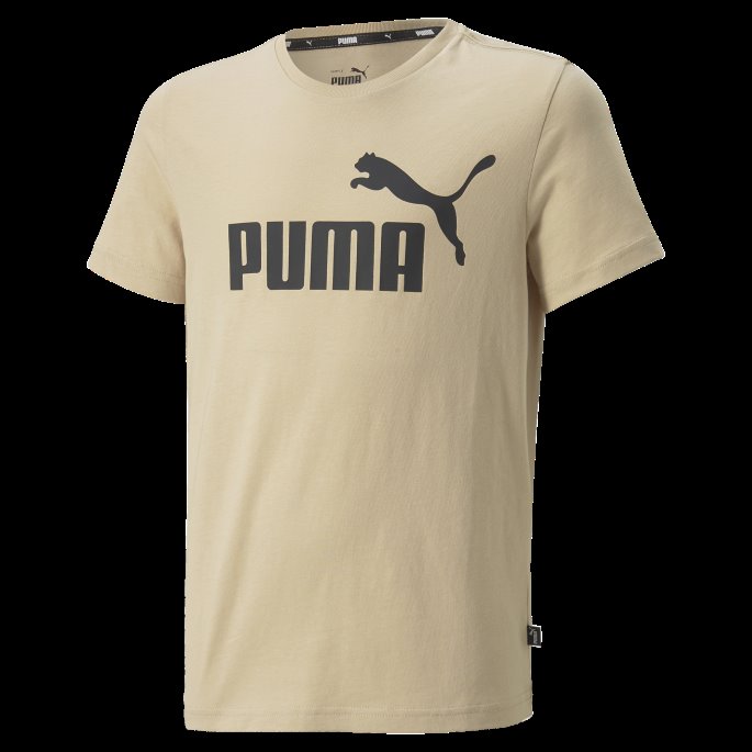 Lett Sand Puma På Salg Essensielle Logo Ungdomst-skjorte