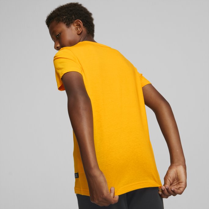 Essentials Logo Ungdomst-skjorte Puma På Salg Mandarin