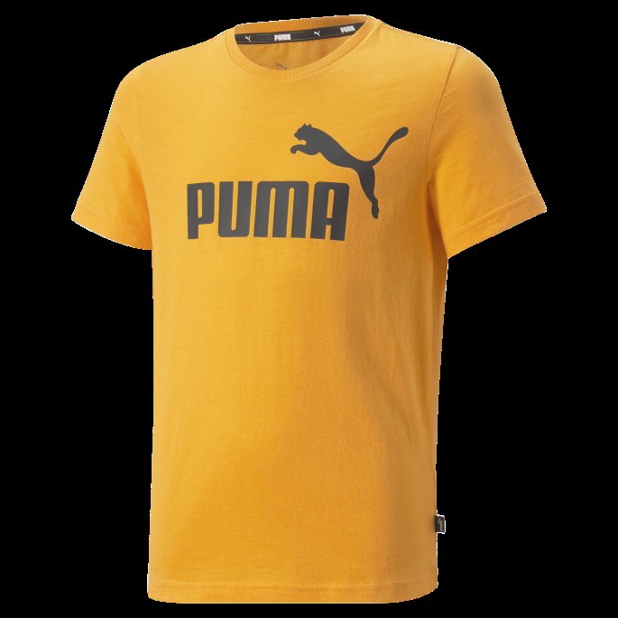 Essentials Logo Ungdomst-skjorte Puma På Salg Mandarin