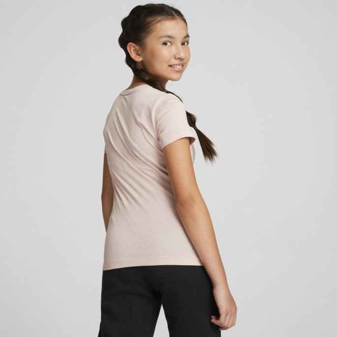 Rosa Quartz Essentials Logo Ungdomst-skjorte Puma På Salg