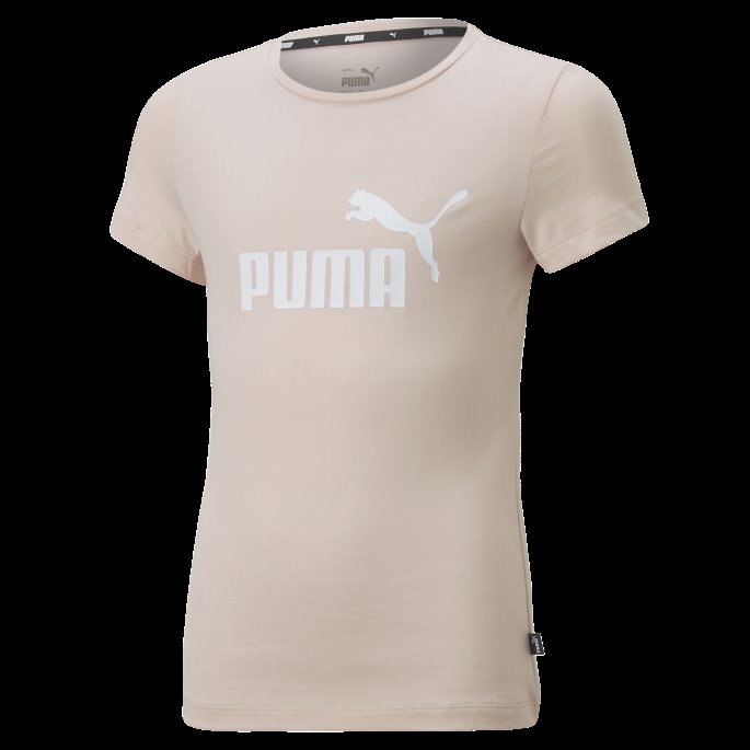 Rosenkvarts Puma På Tilbud Essensielle Logo Ungdomst-skjorte