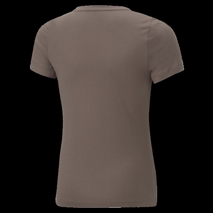 Essentials Logo T-skjorte Store Barn Støvete Plomme Puma På Salg