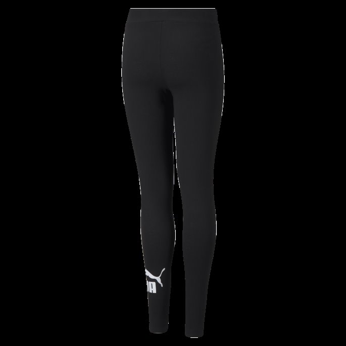 Essentials Logo Ungdomsleggings Svart Puma På Salg
