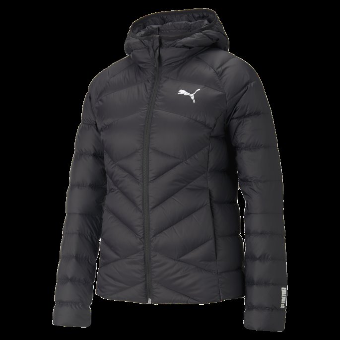 Svart Puma På Tilbud Pwrwarm Packlite Dunjakke For Kvinner