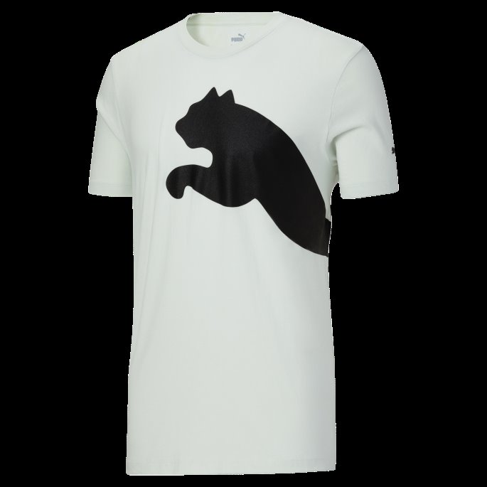Puma På Tilbud Ice Flow Overdimensjonert Logo Herre-t-skjorte