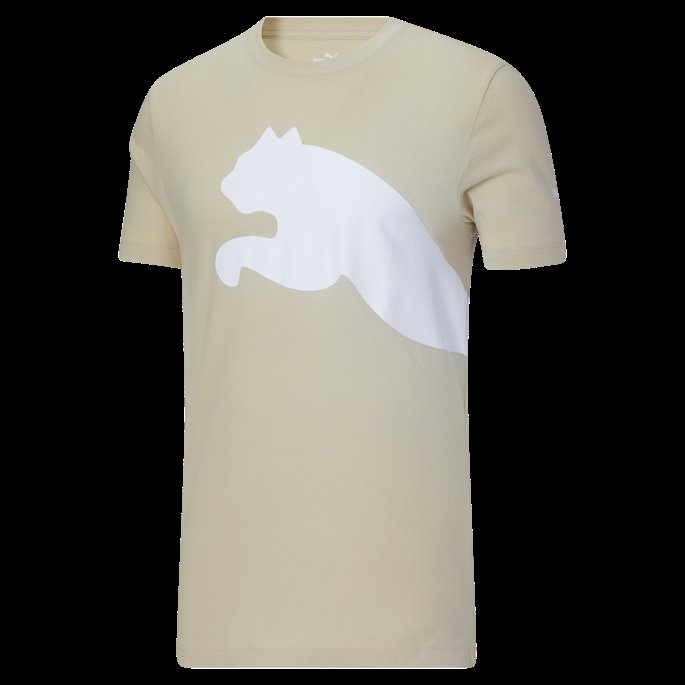 Kitt Oversized Logo Herre T-skjorte Puma På Salg