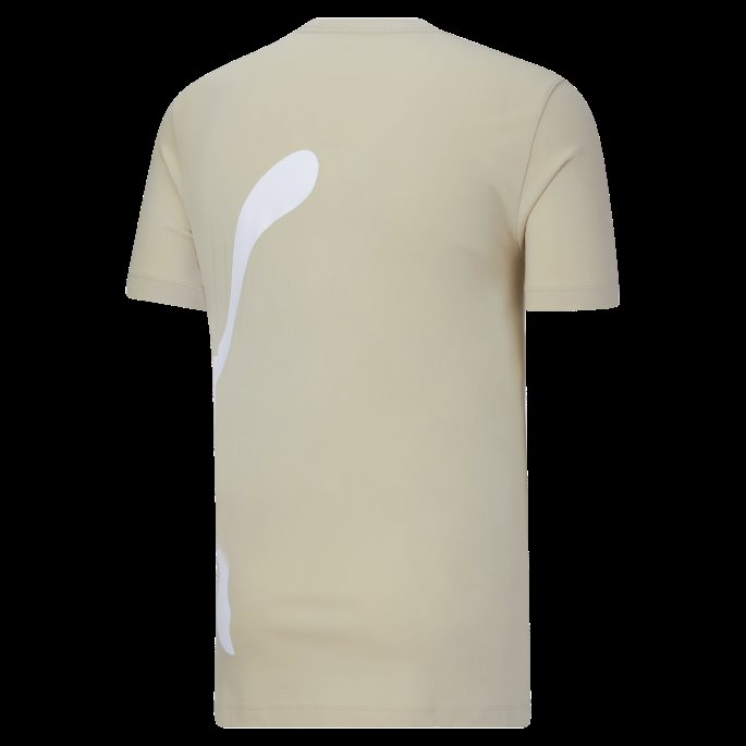 Kitt Oversized Logo Herre T-skjorte Puma På Salg