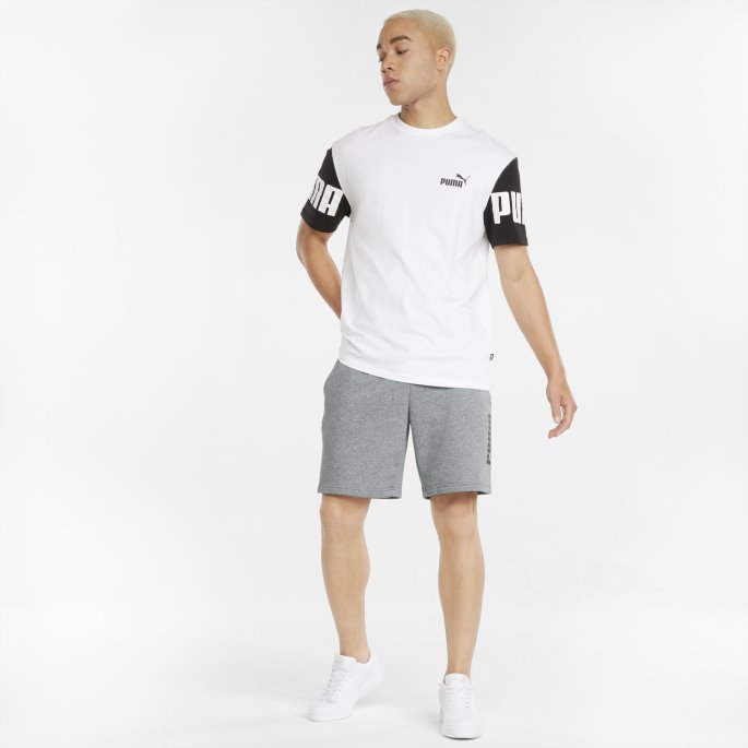 Power Herreshorts Mellomgrå Lyng Puma På Tilbud