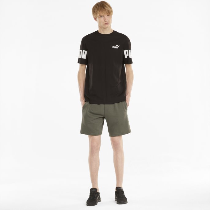 Puma På Tilbud Power Shorts For Menn Drueblad