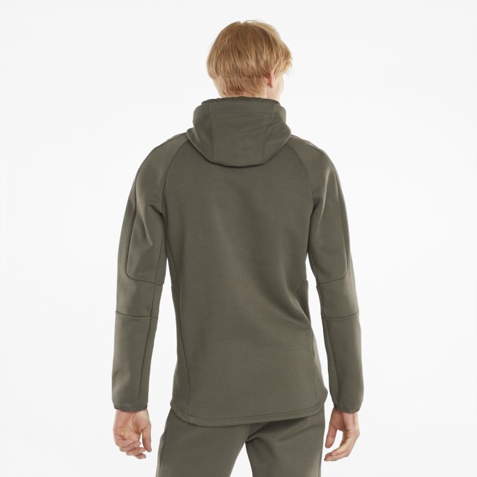 Puma På Tilbud Evostripe Hettegenser For Menn Drueblad