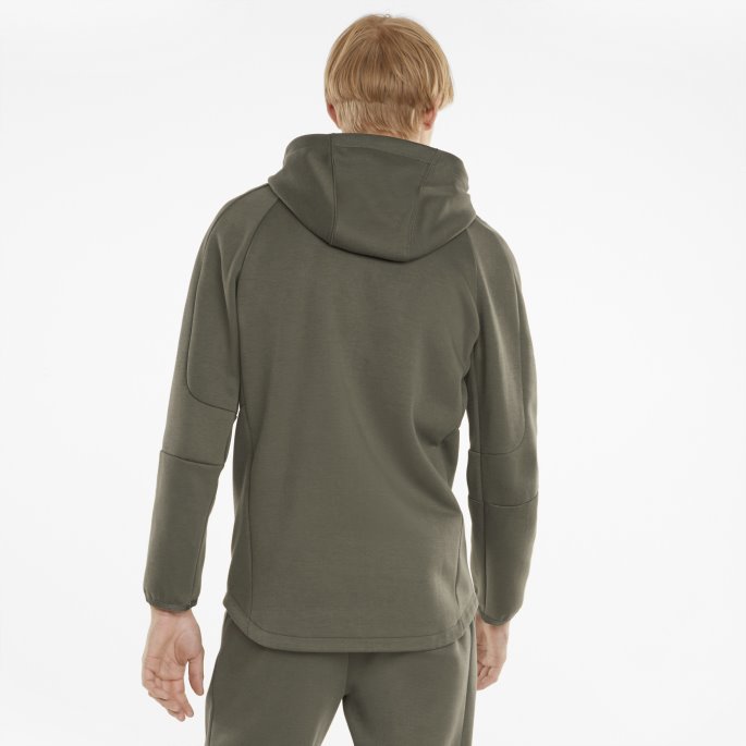 Evostripe Hettegenser For Menn Med Full Glidelås Drueblad Puma På Salg