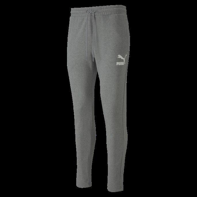 Puma På Tilbud Classics Joggebukser For Menn Mellomgrå Lyng