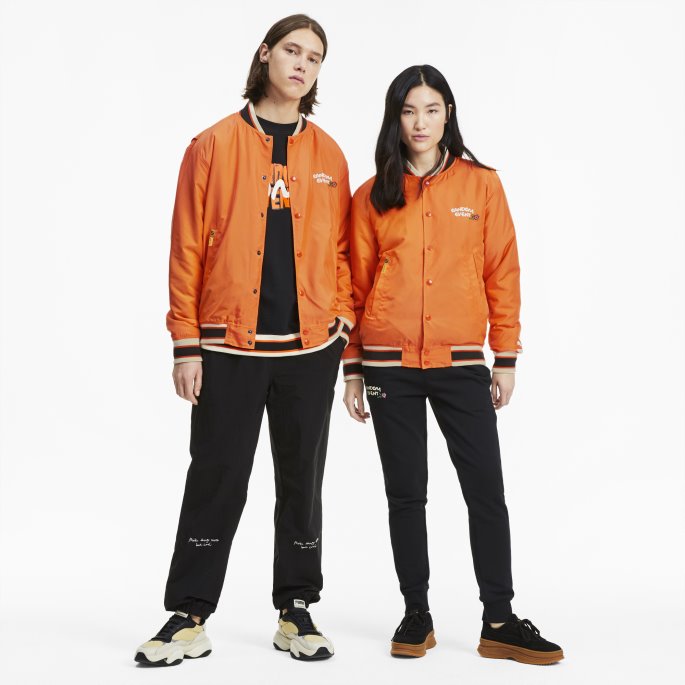 Puma På Tilbud X Randomevent Bomberjakke Vermillion Oransje
