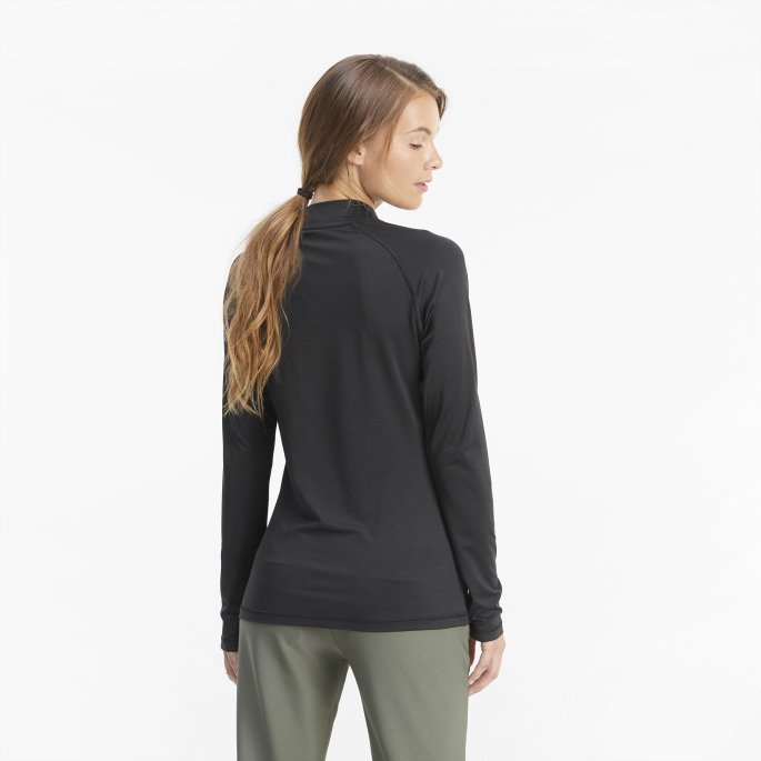 Kvinners Golf Baselayer Puma På Tilbud Svart