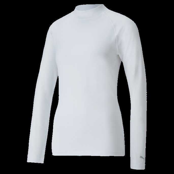 Kvinners Golf Baselayer Lys Hvit Puma På Salg