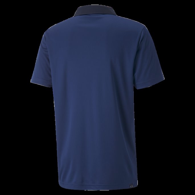 Puma På Tilbud Flammende Blå-marine Blazer Gamer Golfpoloskjorte For Menn