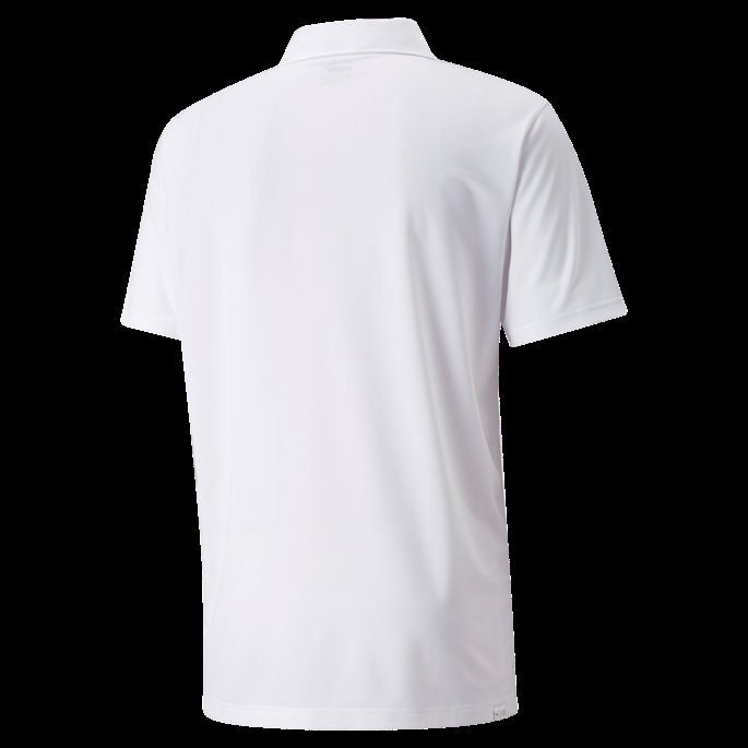 Knallhvit Gamer Golf Poloskjorte For Menn Puma På Salg