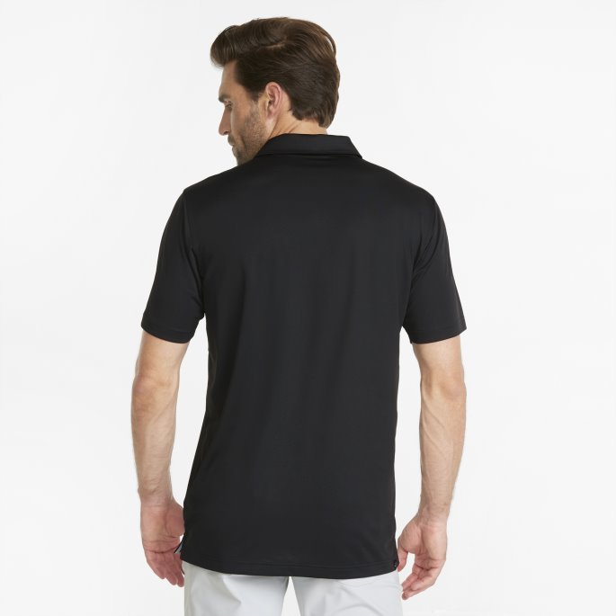 Svart Gamer Golf Poloskjorte For Menn Puma På Salg