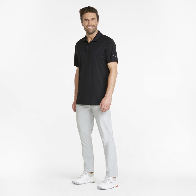 Svart Gamer Golf Poloskjorte For Menn Puma På Salg