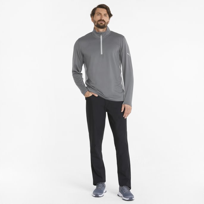 Gamer Golfgenser Med Kvart Glidelås Puma På Tilbud Rolig Nyanse