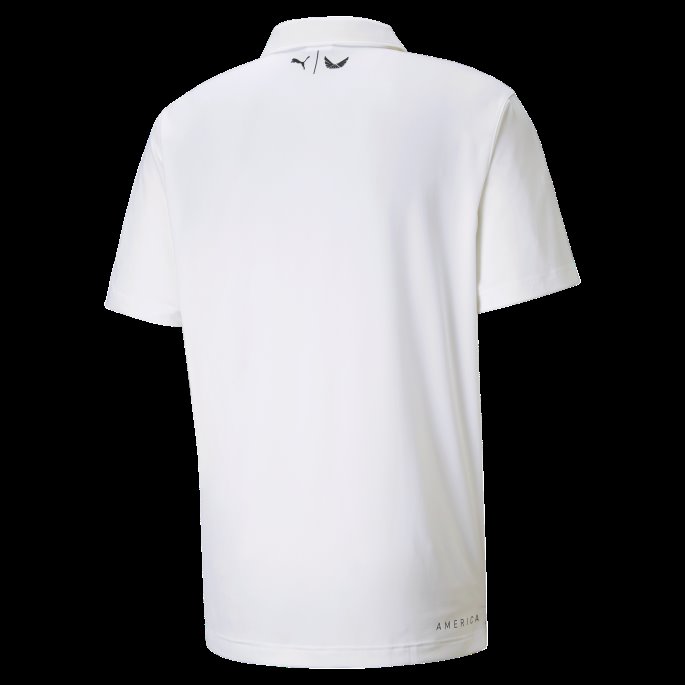 Puma På Tilbud Mattr Betsy Pocket Herre Golf Poloskjorte Lys Hvit