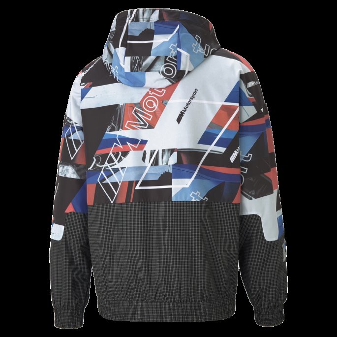 Bmw M Motorsport Street Printed Herrejakke Puma På Tilbud Svart