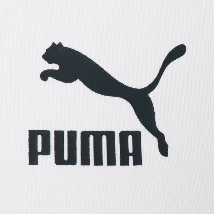Puma På Tilbud Hvit Klassiker T-skjorte For Kvinner