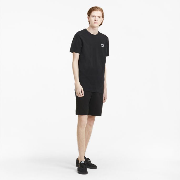 Klassiske Menn Logo Shorts Puma På Salg Svart