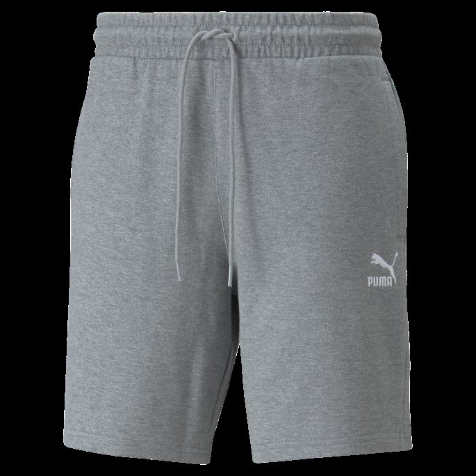 Puma På Tilbud Classics Herre Logo Shorts Mellomgrå Lyng