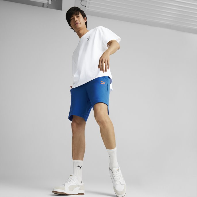Royal Puma På Salg Classics Logo Herreshorts