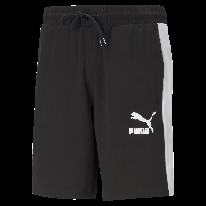 Puma På Tilbud Ikoniske T7 Jersey Shorts For Menn Svart