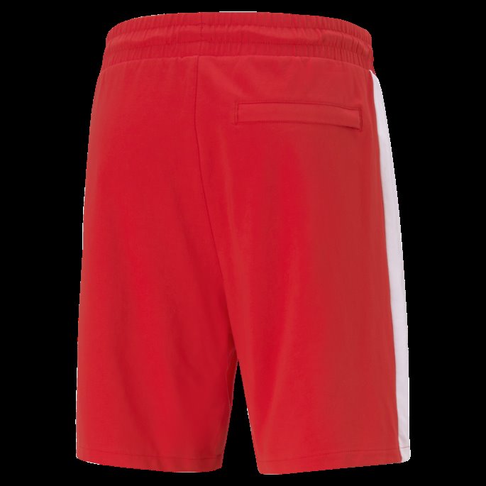 Ikoniske T7 Menns Jersey Shorts Puma På Salg Høyrisiko Rød