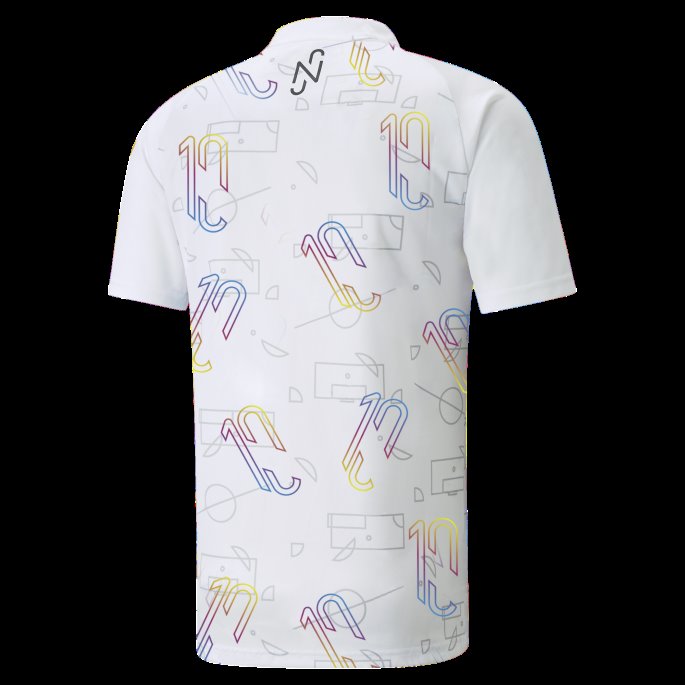 Puma På Tilbud Neymar Jr Thrill Herretrøye Hvit