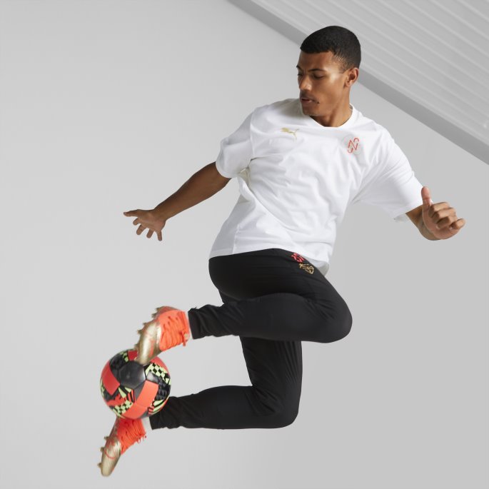 Neymar Jr Dream Chaser Grafisk Fotball T-skjorte Menn Hvit Puma På Salg