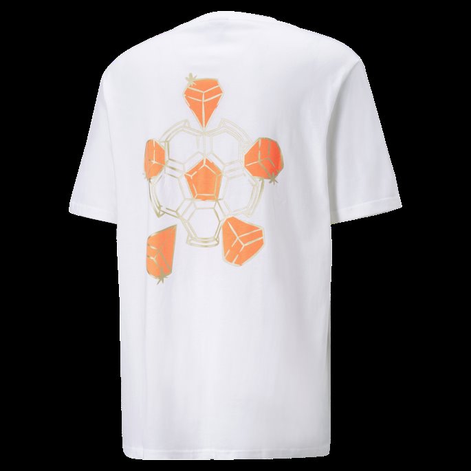 Neymar Jr Dream Chaser Grafisk Fotball Tee Menn Puma På Tilbud Hvit