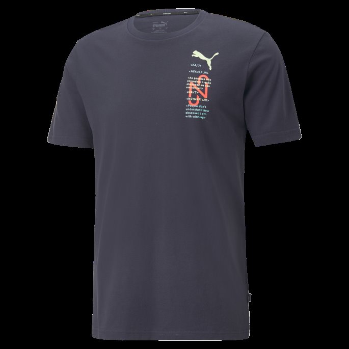Parisian Night Puma På Tilbud Neymar Jr 24-7 Grafisk Fotball Tee Menn