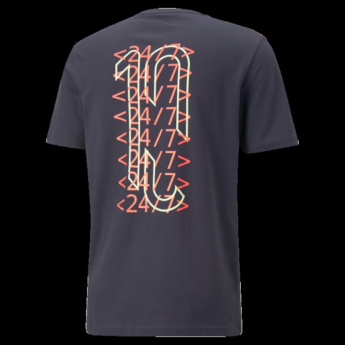 Parisian Night Puma På Tilbud Neymar Jr 24-7 Grafisk Fotball Tee Menn