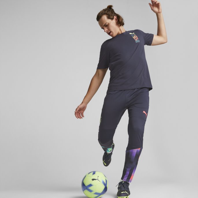 Neymar Jr 24-7 Grafisk Fotball Tee Menn Puma På Tilbud Parisian Night
