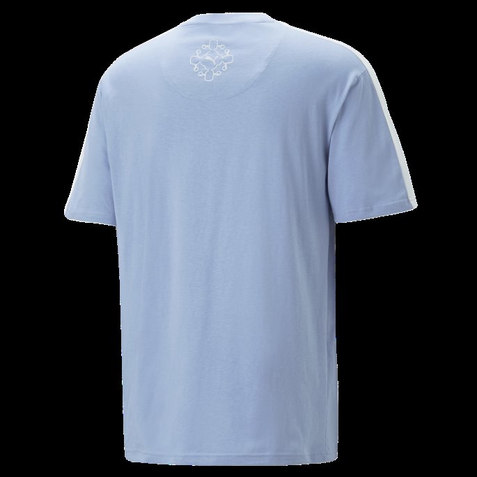 Blue Wash Puma På Tilbud X Memphis Depay T7 Tee