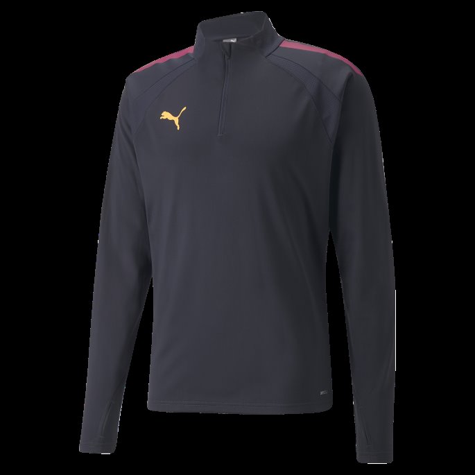 Teamliga Quarter-zip Herrefotball Topp Parisian Night-fuchsia Puma På Salg