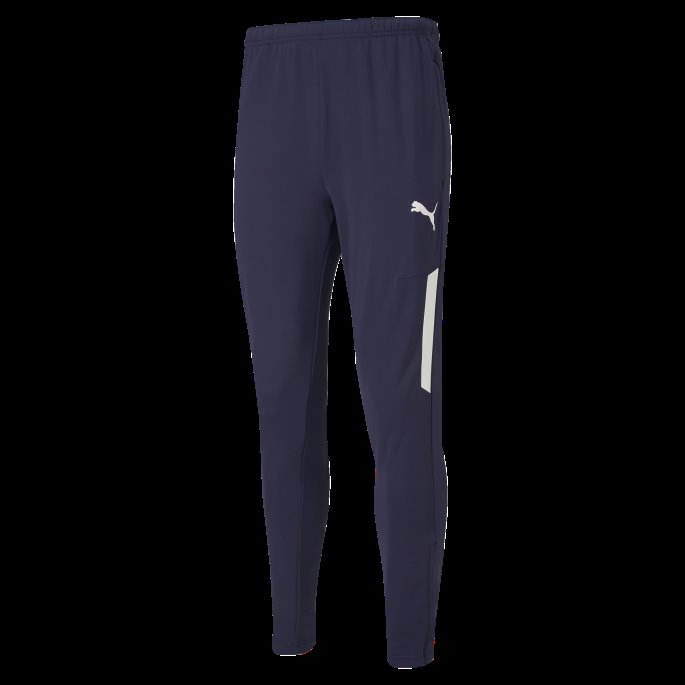 Teamliga Pro Trening Fotballbukser For Menn Peacoat-hvit Puma På Salg