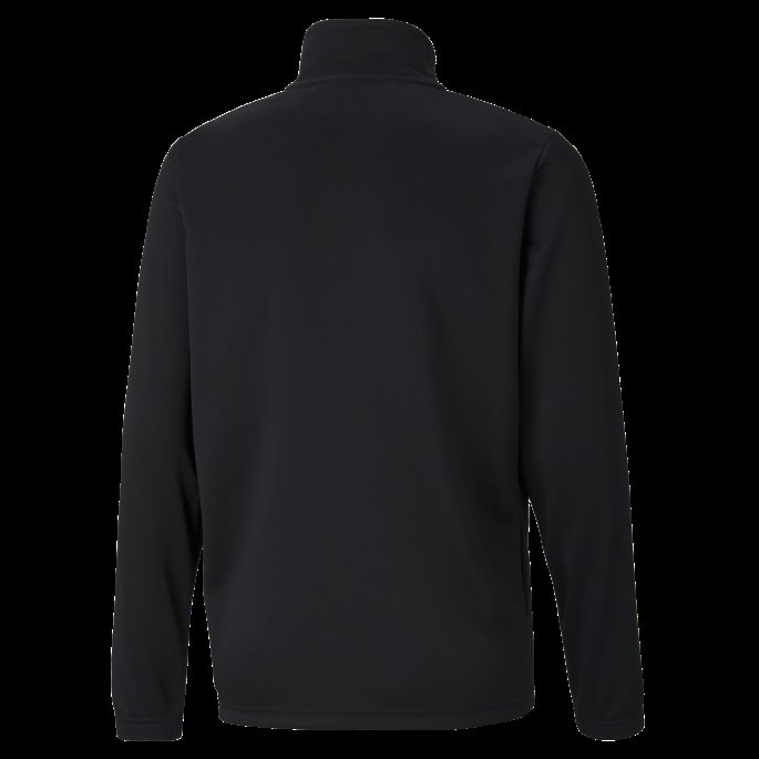 Svart-hvit Teamrise Polyester Trening Ungdomsfotballjakke Puma På Salg
