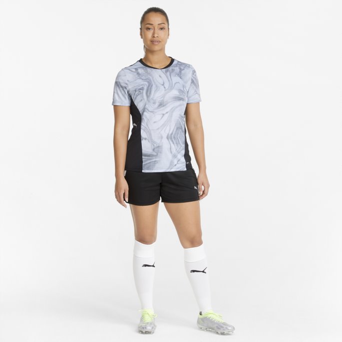 Individualliga Fotballshorts For Kvinner Puma På Tilbud Black-harbor Mist