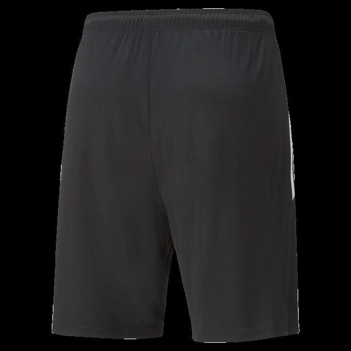 Puma På Tilbud Teamliga Trening Fotballshorts For Menn 2 Svart-glødende Koraller