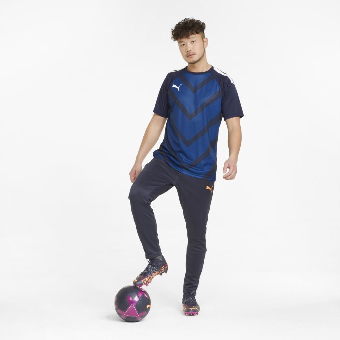 TeamLiga Graphic Herretrøye Puma På Salg Peacoat-Limoges