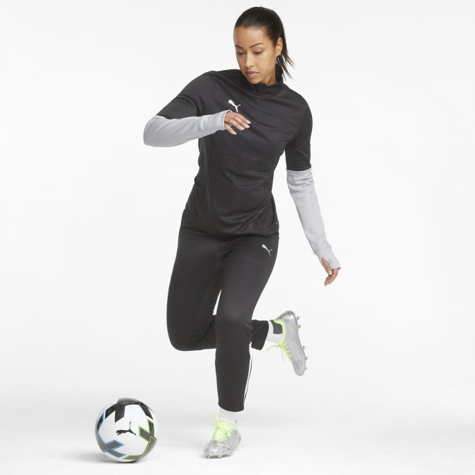 Black-harbor Mist Puma På Salg Individualliga Quarter-zip Fotballgenser For Kvinner