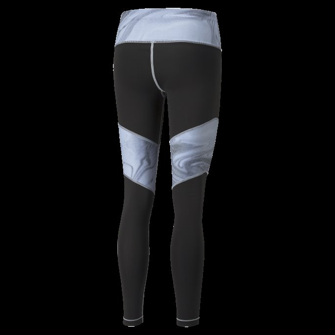 Puma På Tilbud Individualliga Fotball Leggings For Kvinner Black-harbor Mist
