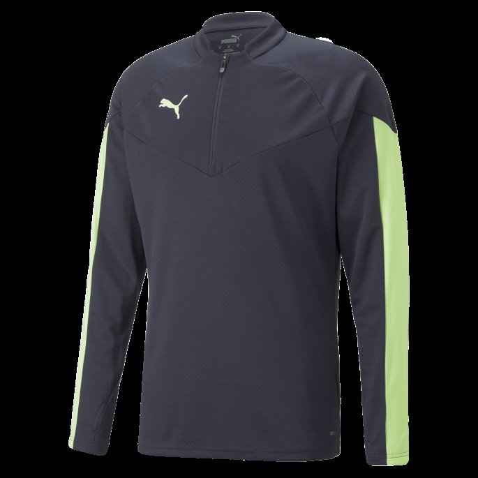 Puma På Salg Parisian Night-fizzy Light Individuell Finale Fotball Kvart-zip Topp Menn